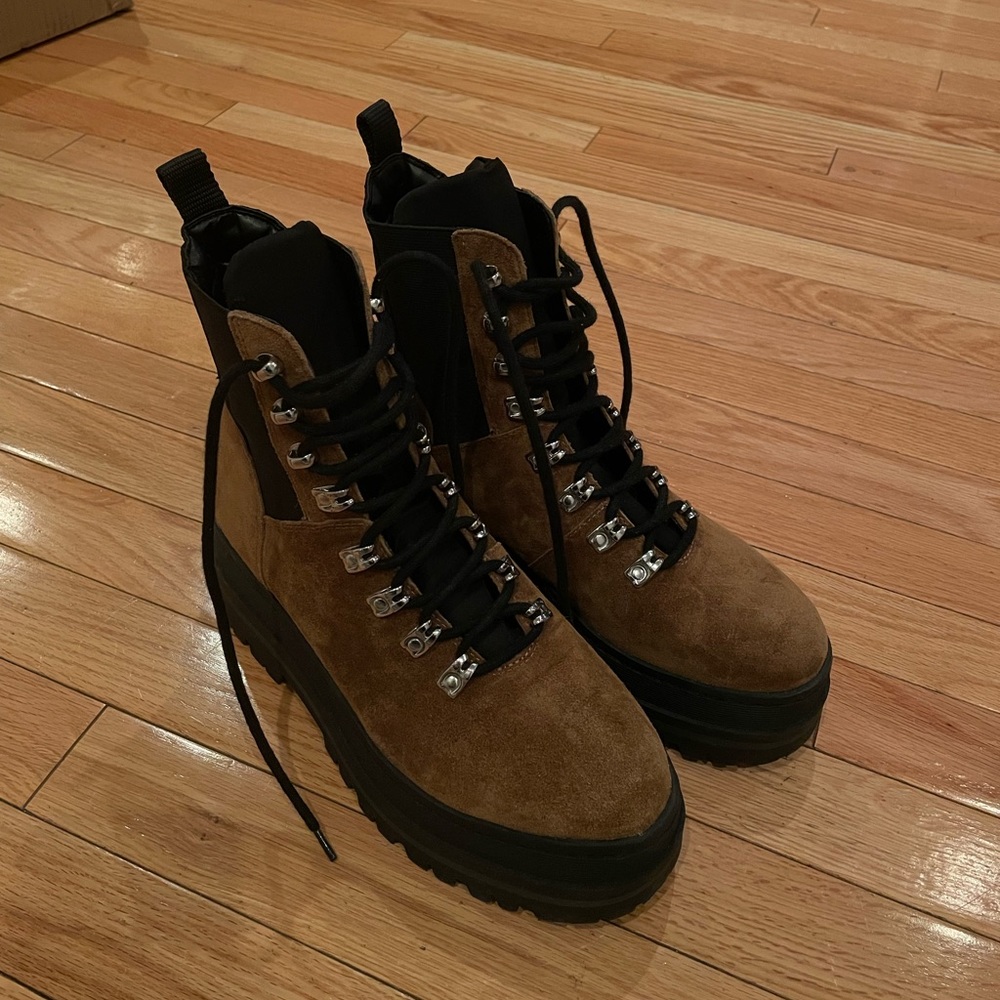 Marc Fisher suede booties